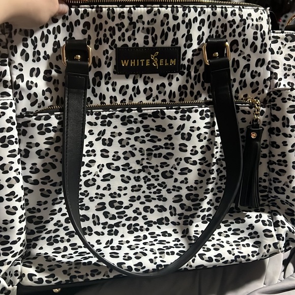 White Elm Bags White Elm Gemini Leopard Backpack Poshmark